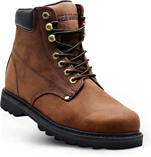 EVER BOOTS Tank Soft Toe Full-Grain