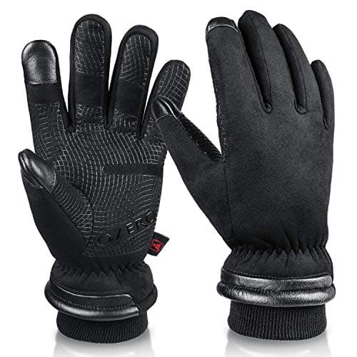 OZERO Winter Work Gloves (Waterproof, Touchscreen)